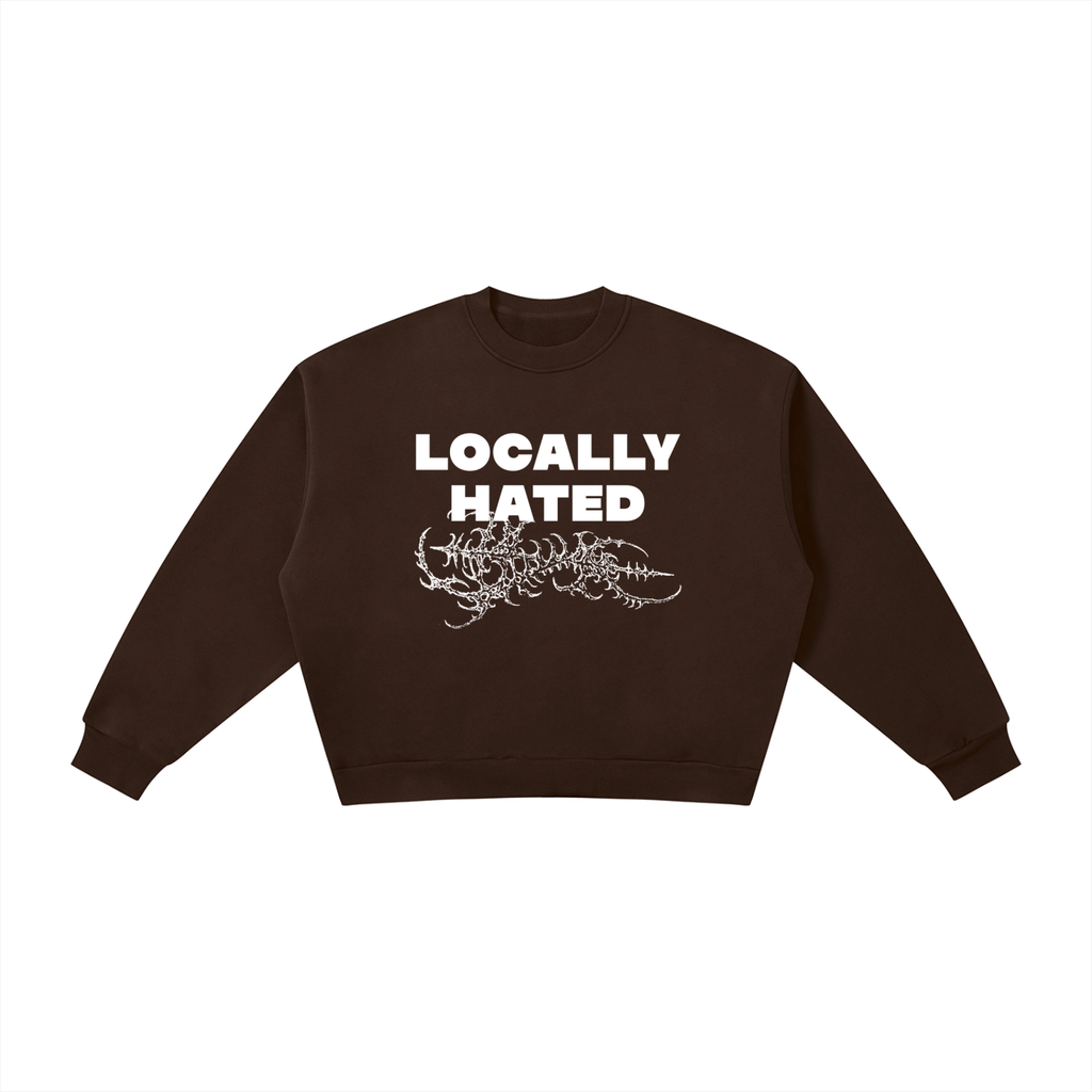 Ventura Legacy | Boxy Fleece Crewneck Sweatshirt Hated