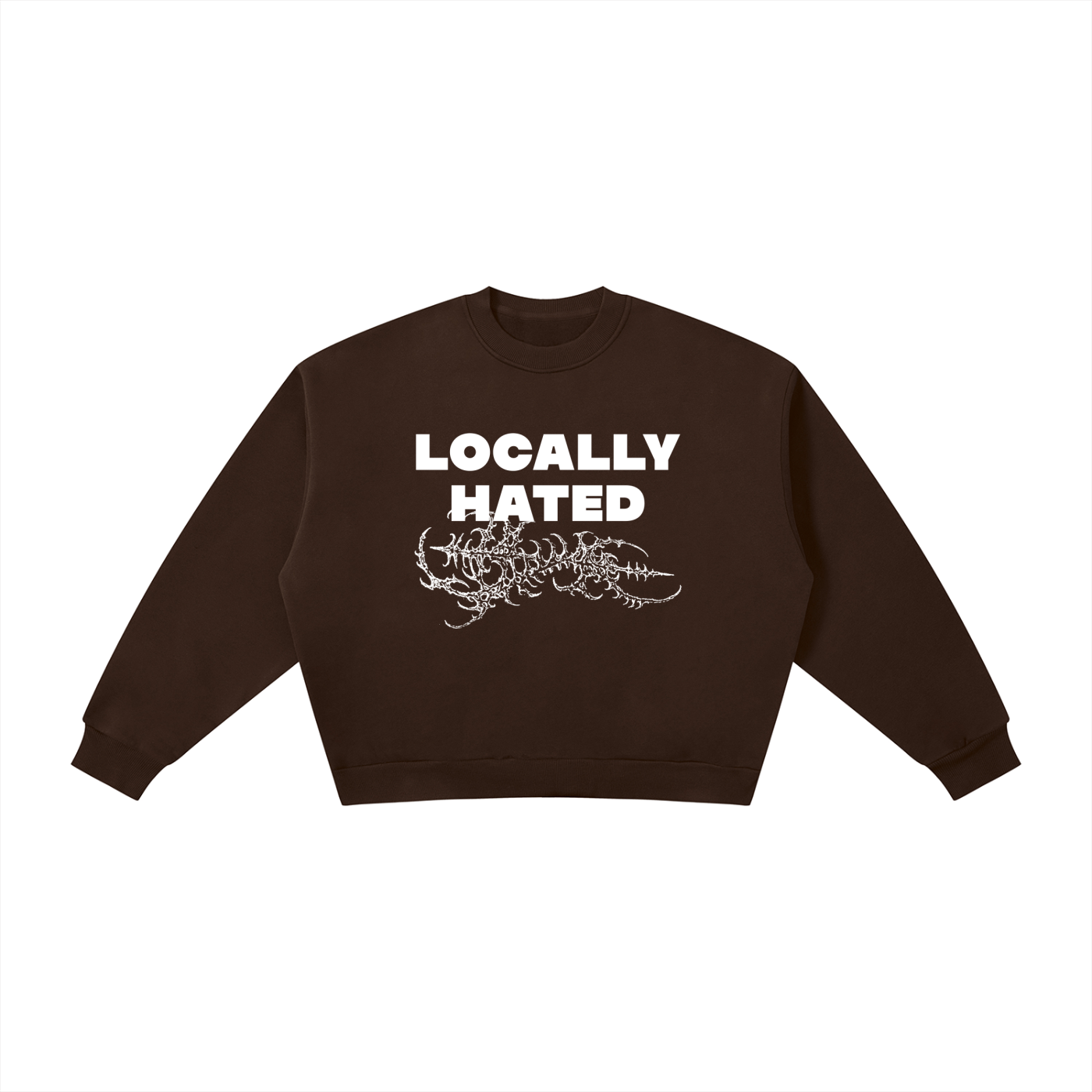 Ventura Legacy | Boxy Fleece Crewneck Sweatshirt Hated