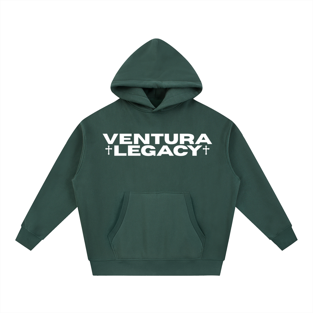 Ventura Legacy | Essential Oversized Boxy Fit Fleece Hoodie Xebec