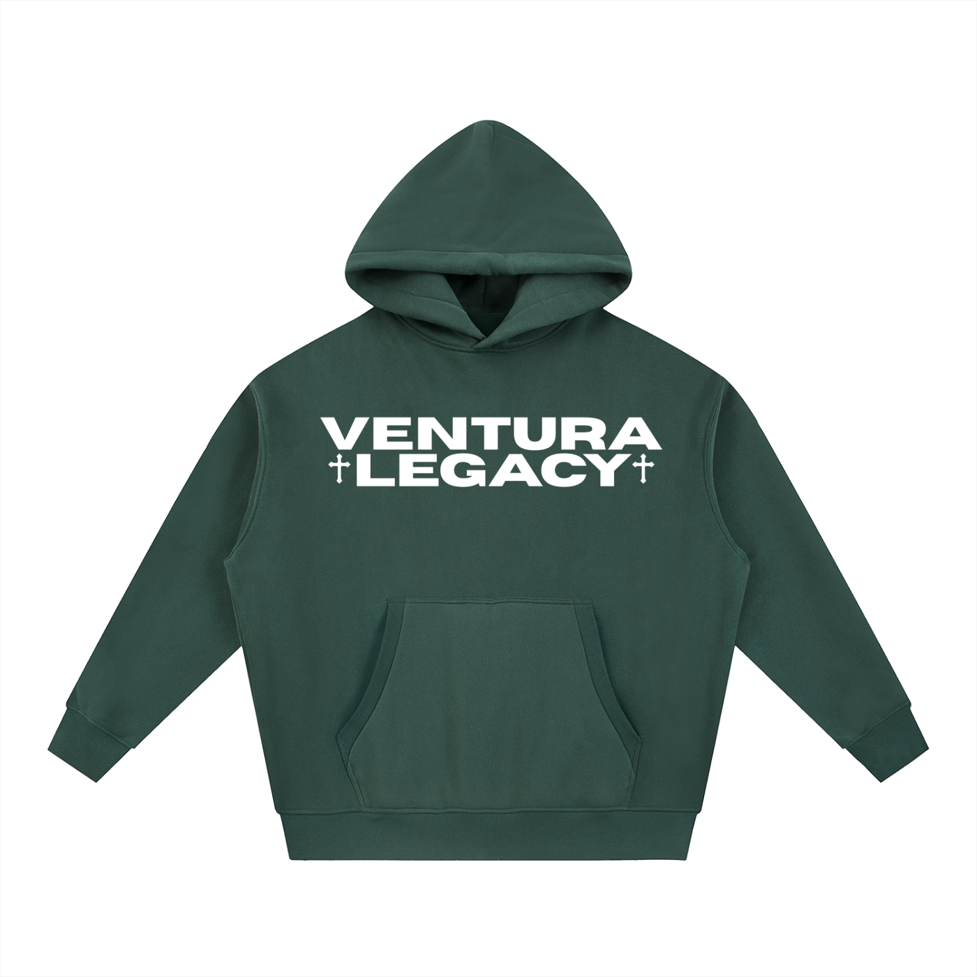Ventura Legacy | Essential Oversized Boxy Fit Fleece Hoodie Xebec