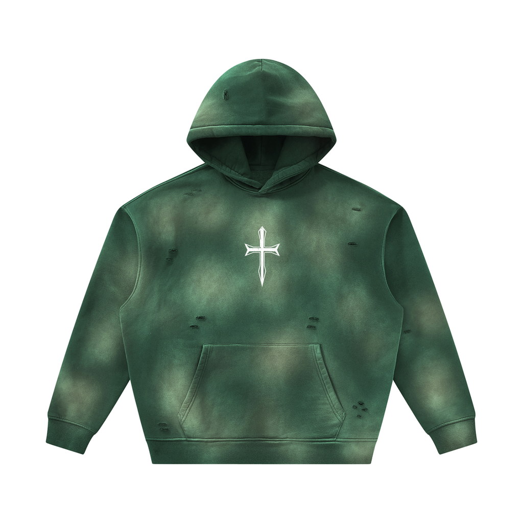 Ventura Legacy | Unisex Sunfade Frayed Fleece Hoodie Northmark