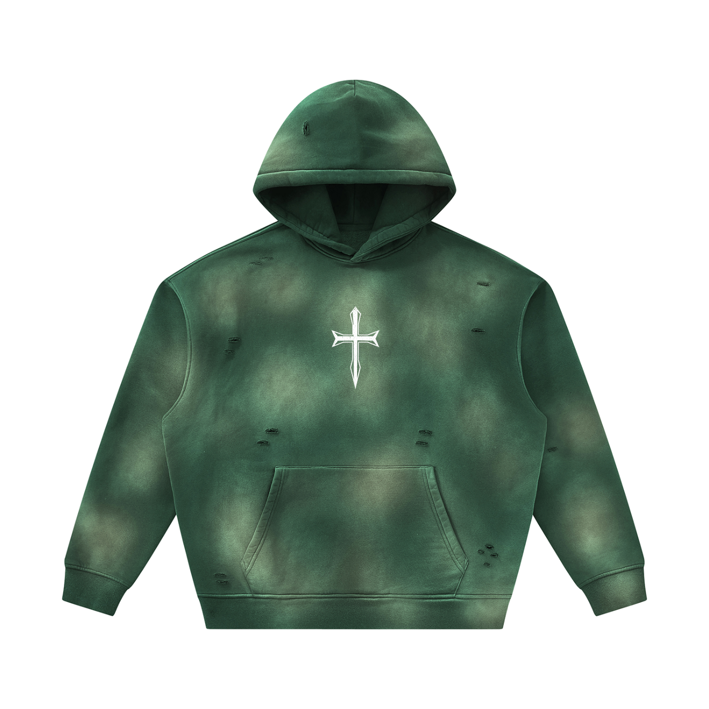 Ventura Legacy | Unisex Sunfade Frayed Fleece Hoodie Northmark
