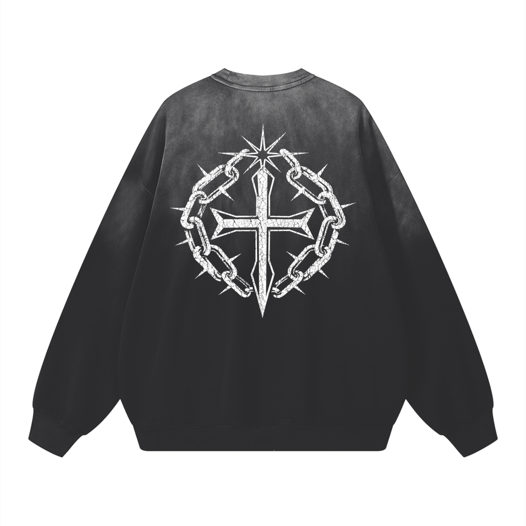 Ventura legacy | Sunfade Drop-Shoulder Cotton Sweatshirt Northmark