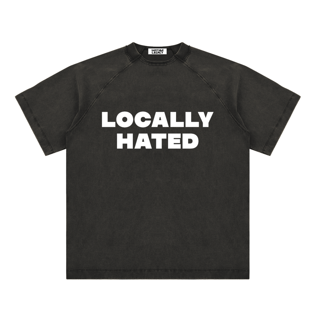 Ventura Legacy | Vintage Washed Raglan Cotton T-Shirt Hated