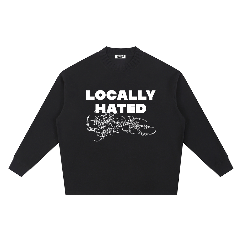 Ventura Legacy | Knitted Round Neck Oversize Sweatshirt Hated