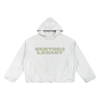 Ventura Legacy | Boxy Gather-Hem Hoodie Sigma