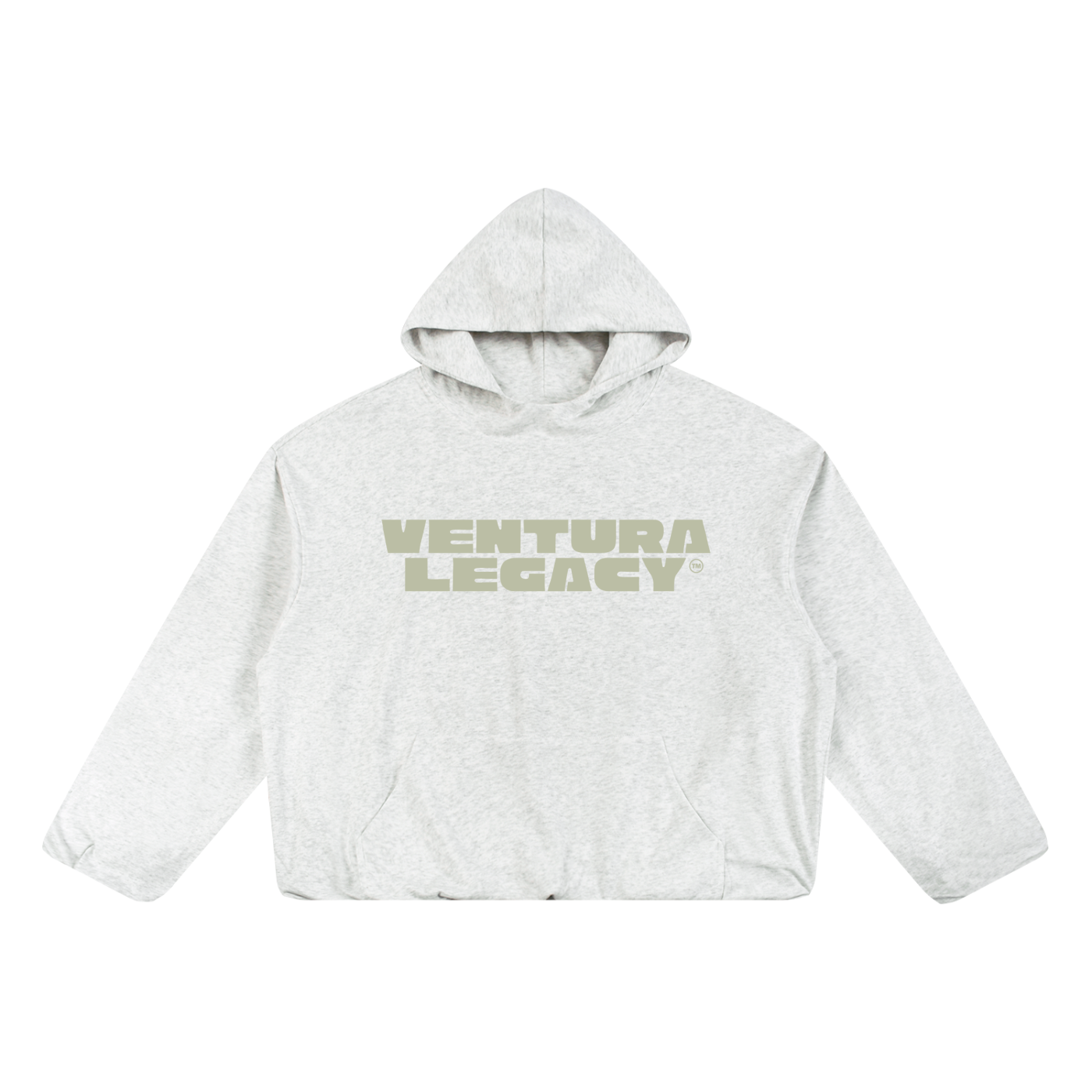 Ventura Legacy | Boxy Gather-Hem Hoodie Sigma