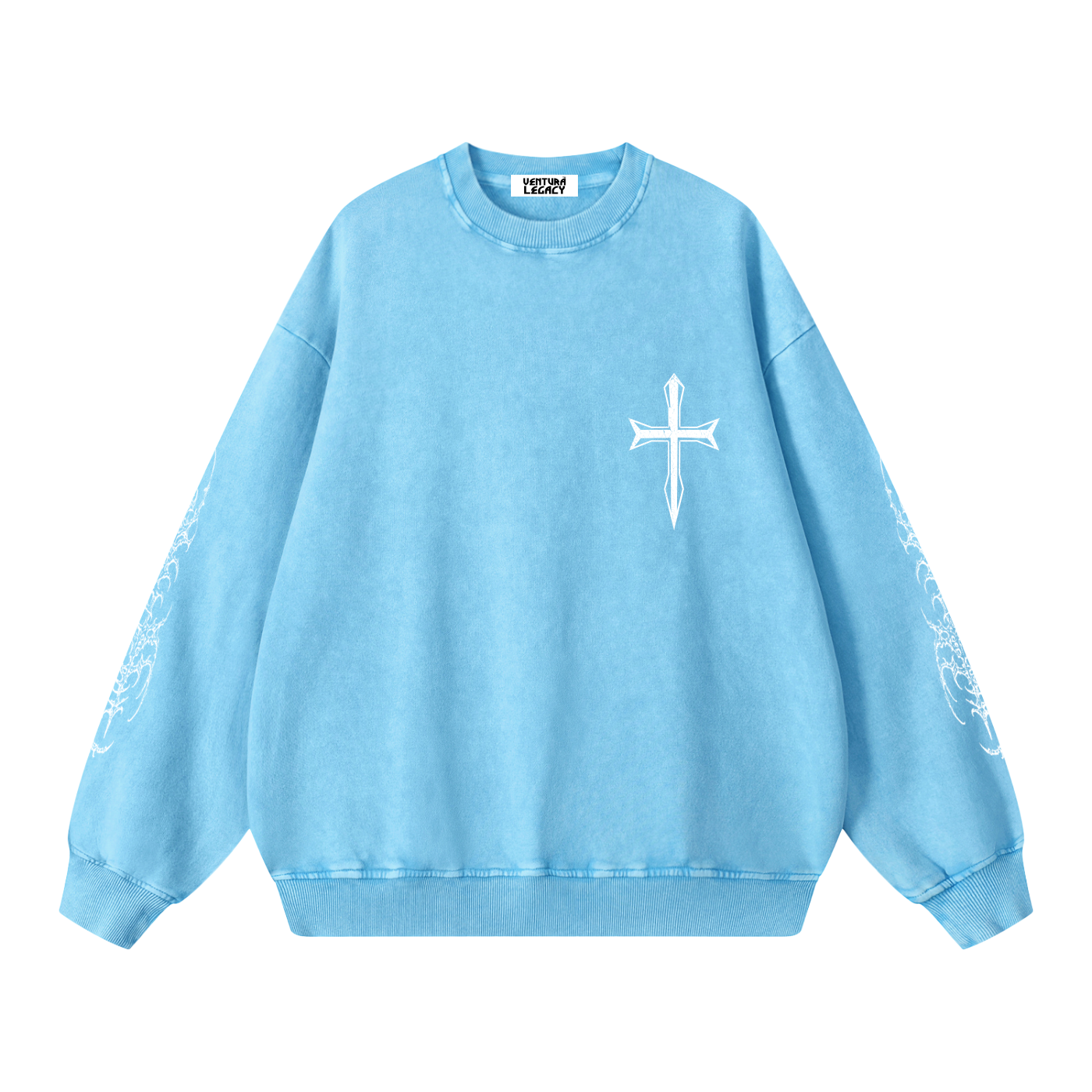 Snow Washed Oversized Sweatshirt