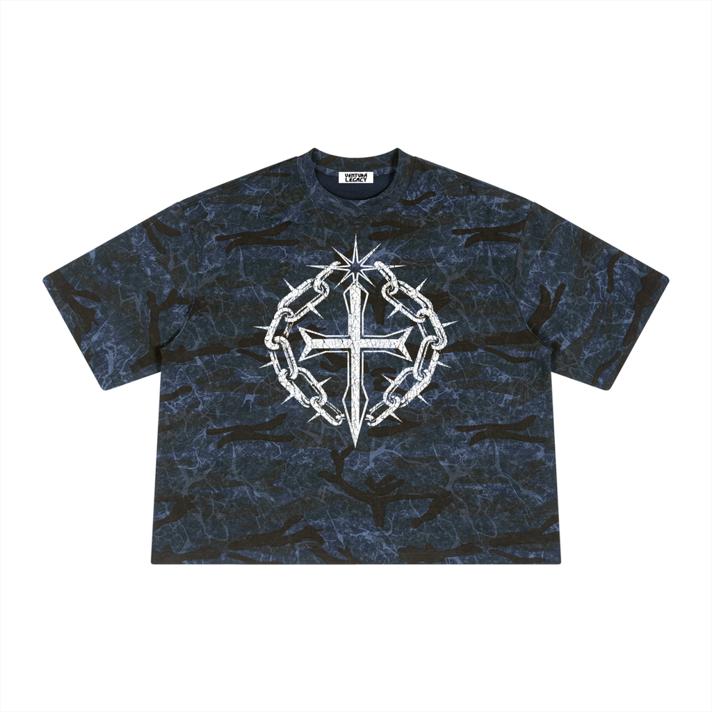 Ventura Legacy | Unisex Boxy Camo Print T-Shirt Northmark