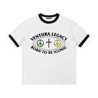 Ventura Legacy | Contrast Edge Ribbed Crewneck T-Shirt Tampa