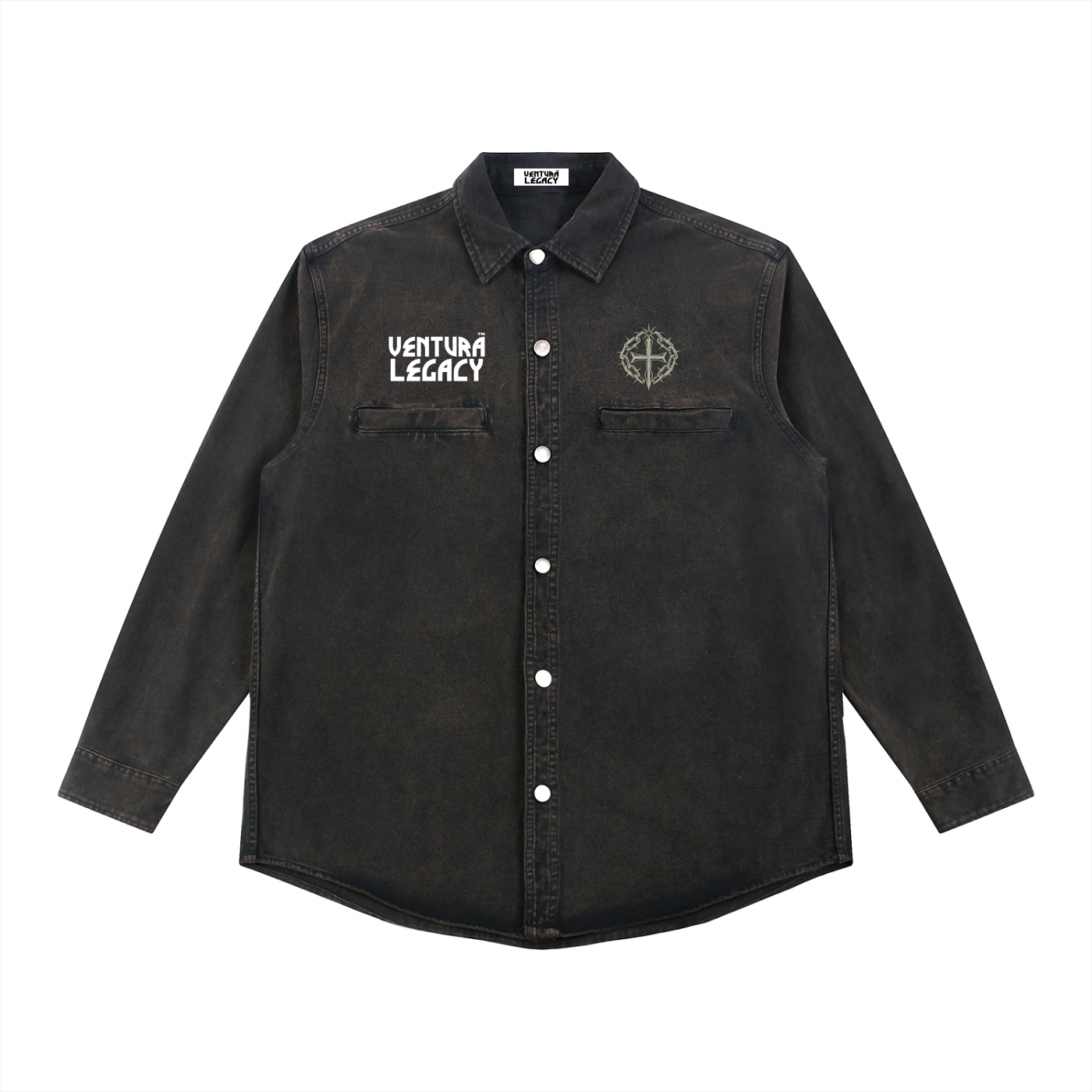 Denim Vintage Washed Heavyweight Jacket