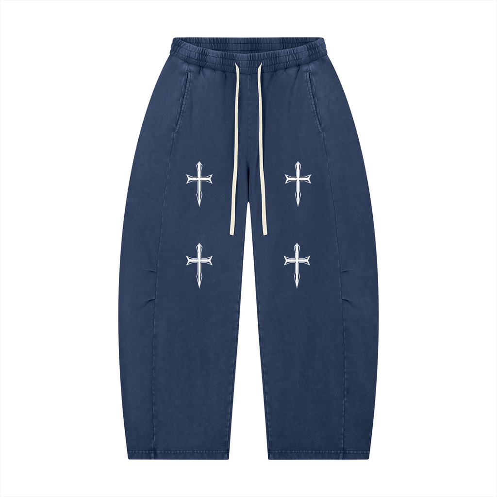 Ventura Legacy | Unisex Mineral Wash Barrel Leg Pants Northmark
