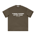 Ventura Legacy | Heavyweight Earth Tone T-Shirt Amen