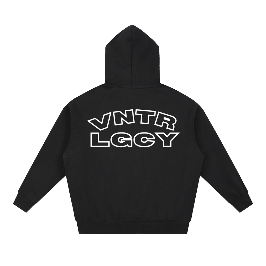 Zip Boxy Hoodie Control