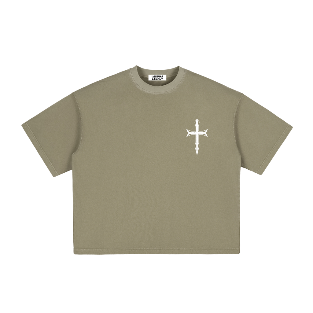 Ventura Legacy | Vintage Washed Boxy T-Shirt Dunna