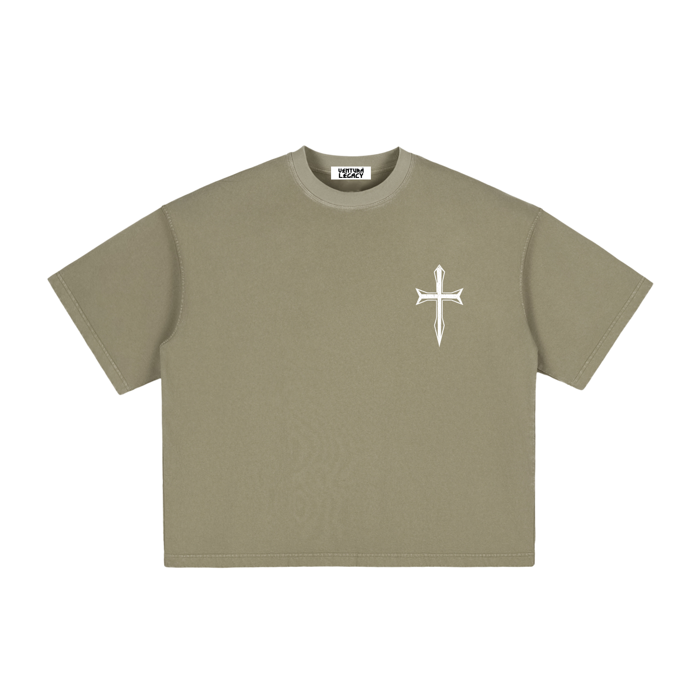 Ventura Legacy | Vintage Washed Boxy T-Shirt Dunna