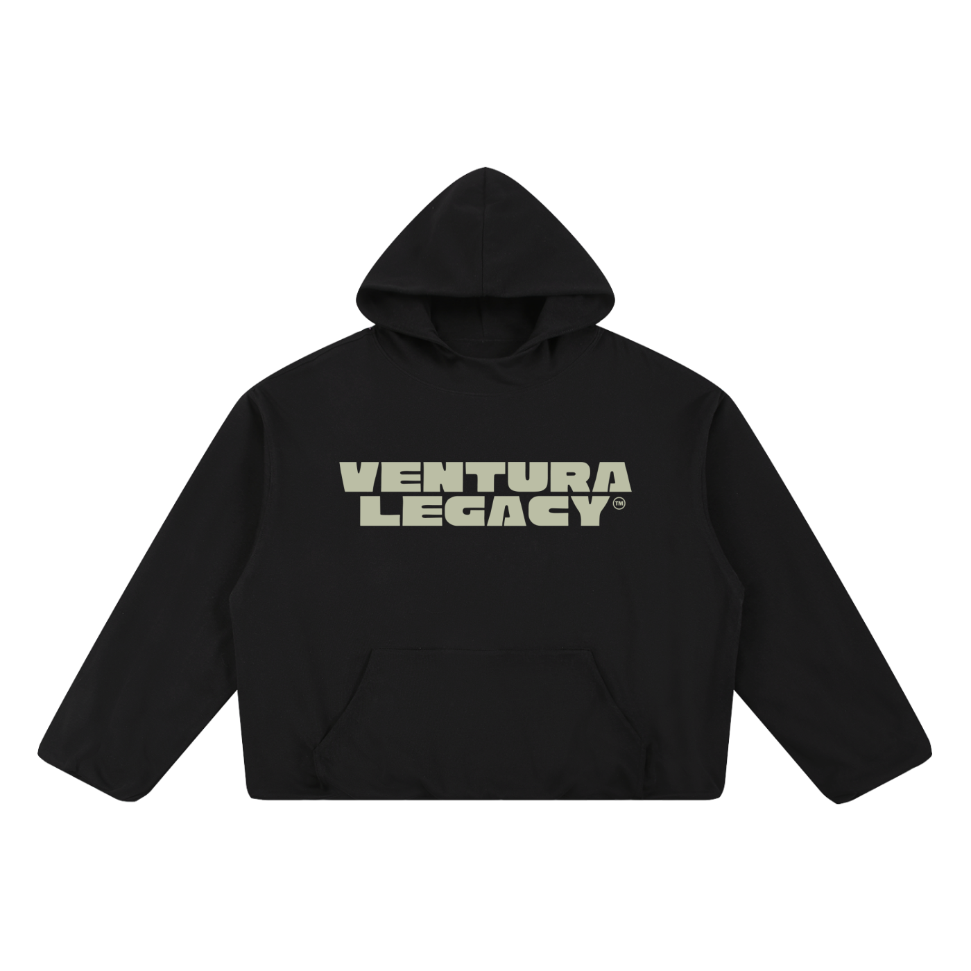 Ventura Legacy | Boxy Gather-Hem Hoodie Sigma