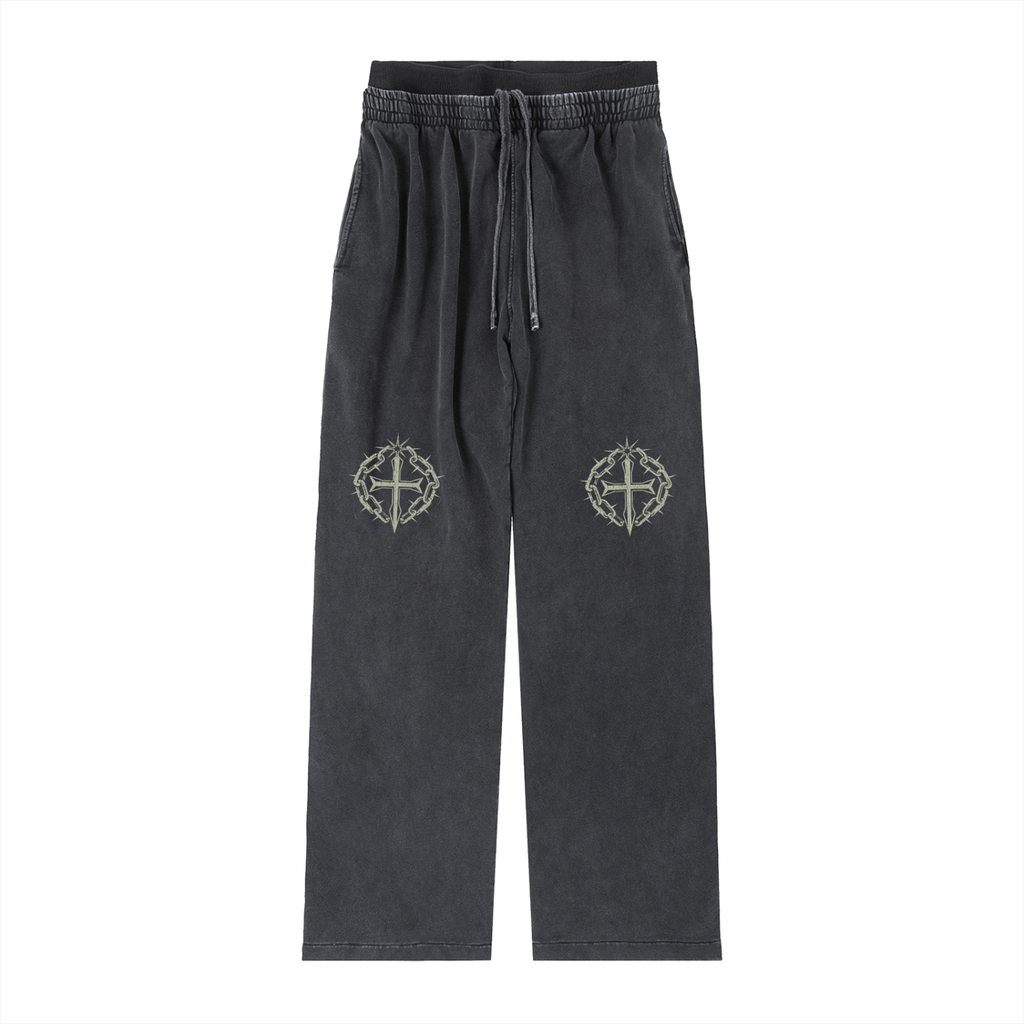 Vintage Washed Waist Pants