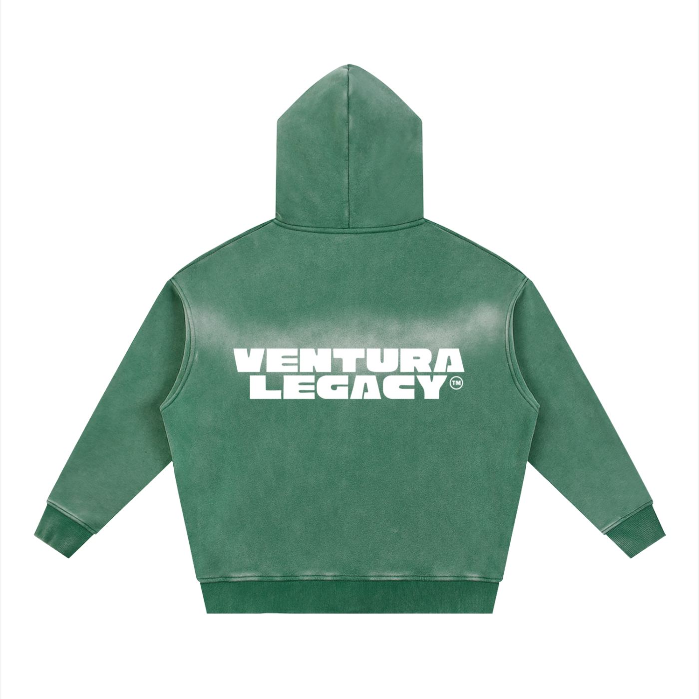 Ventura Legacy | Sunfade Two-way Zipper Boxy Fleece Hoodie Northmark