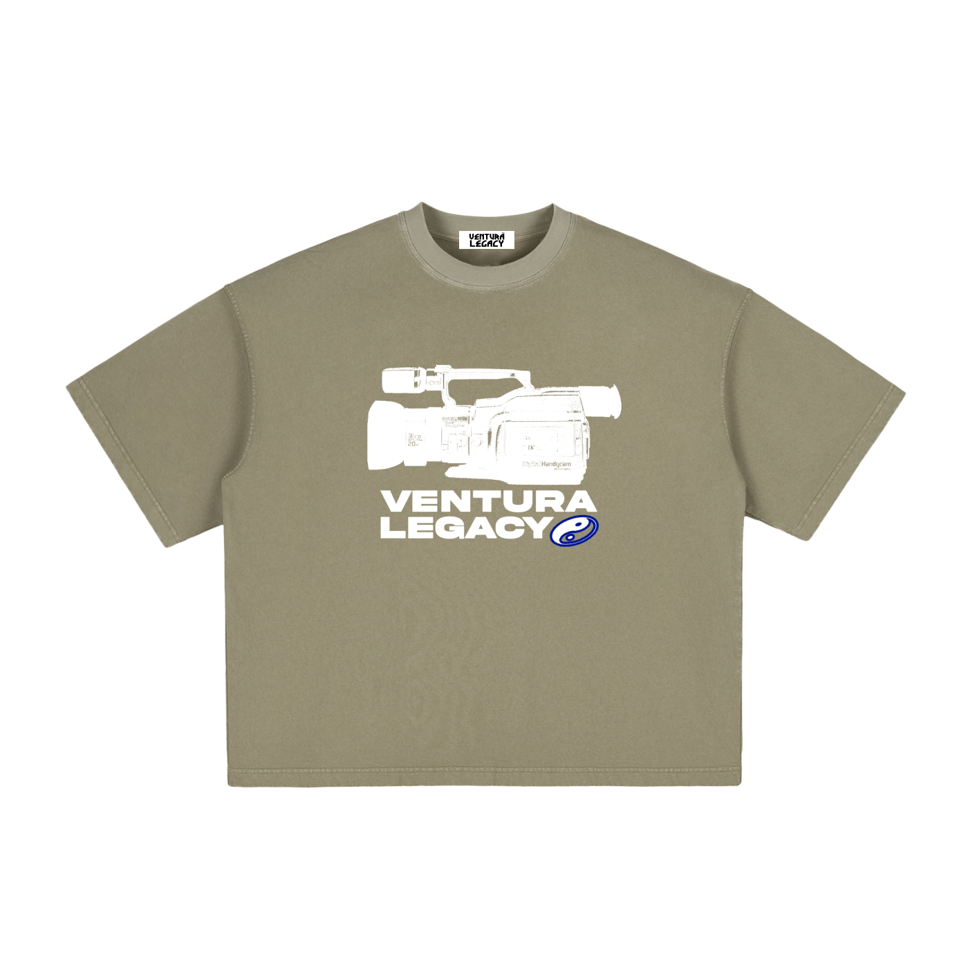 Ventura Legacy | Vintage Washed Boxy T-Shirt Messa