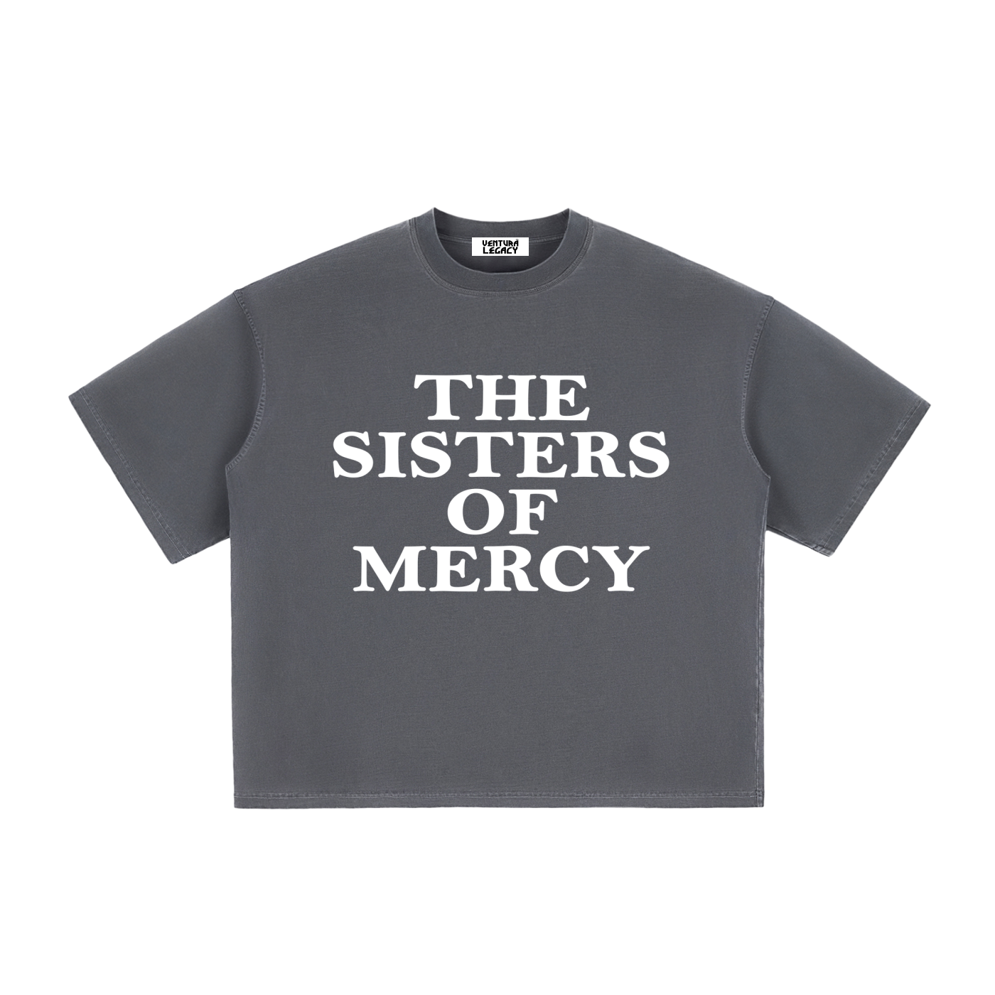 Ventura Legacy | Vintage Washed Boxy T-Shirt Mercy