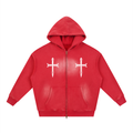 Ventura Legacy | Sunfade Two-way Zipper Boxy Fleece Hoodie Northmark