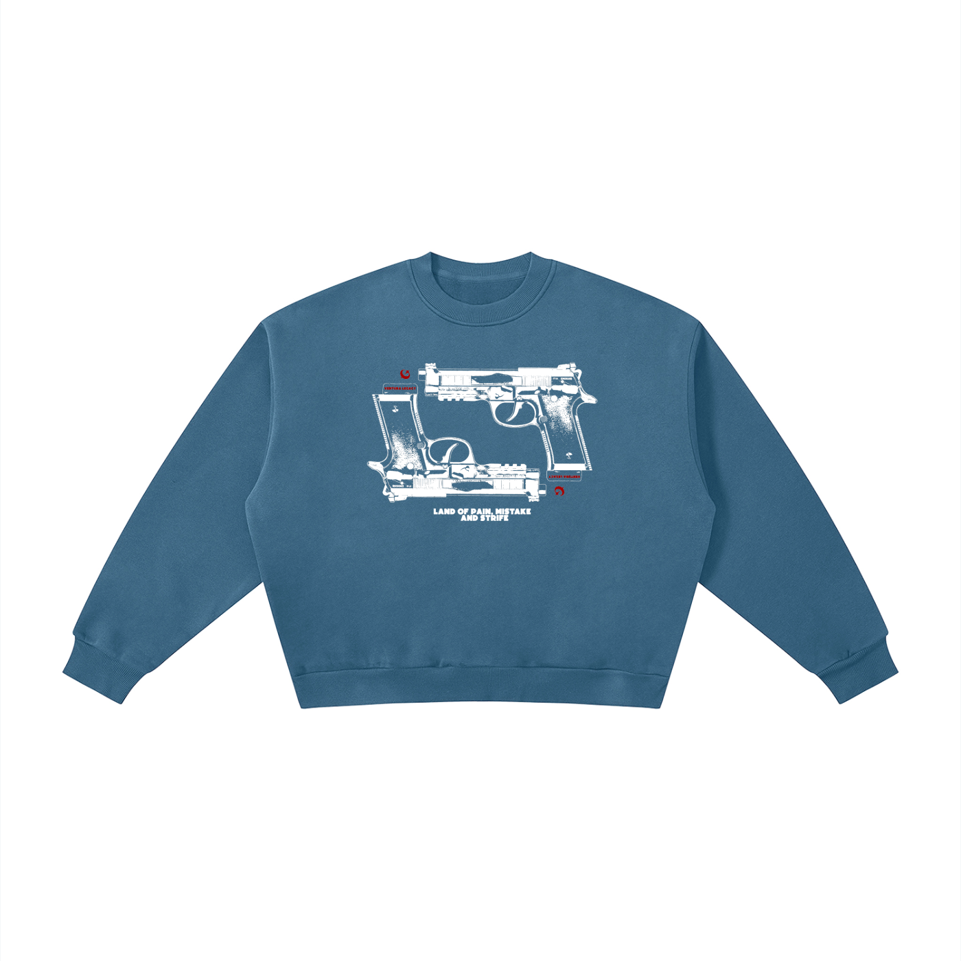 Ventura Legacy | Boxy Fleece Crewneck Sweatshirt Yorro