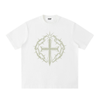 Heavyweight Vintage Washed Frayed T-Shirt