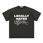 Ventura Legacy | Vintage Washed Raglan Cotton T-Shirt Hated