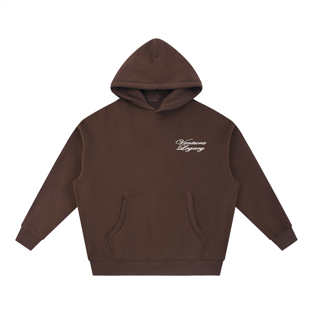 Ventura Legacy | Essential Oversized Boxy Fit Fleece Hoodie Wreck