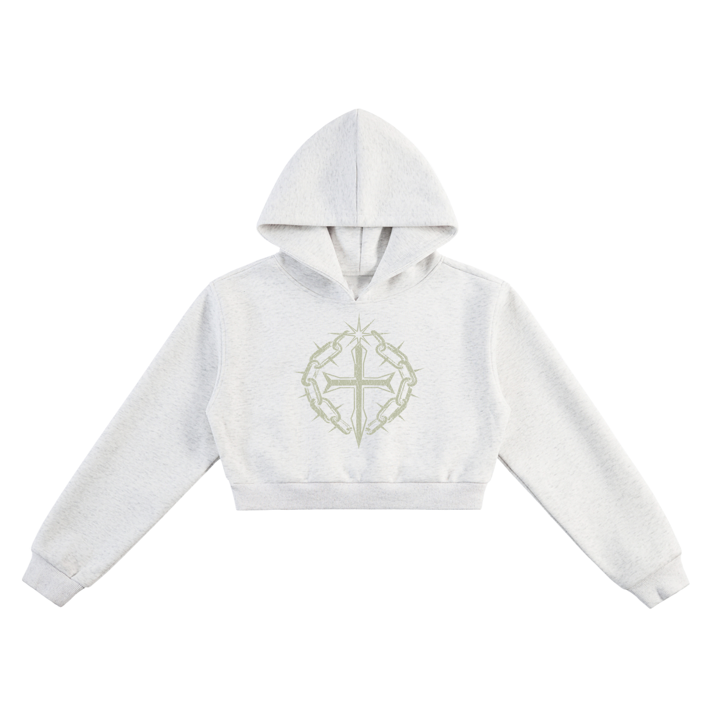 Essential Cropped Hoodie