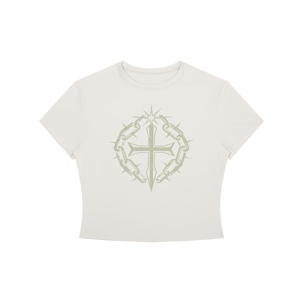 Women's Crewneck Crop T-Shirt