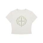 Women's Crewneck Crop T-Shirt