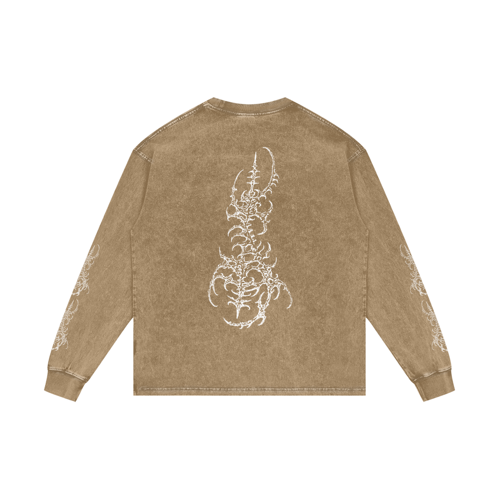 Ventura Legacy | Acid Wash Oversize Long Sleeve T-Shirt Northmark