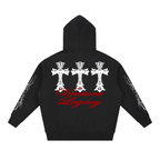 Zip Boxy Hoodie Drain