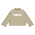 Ventura Legacy | Unisex Mock Neck Raw Edge Boxy Sweatshirt Xebec