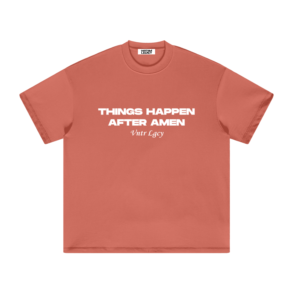 Ventura Legacy | Heavyweight Earth Tone T-Shirt Amen