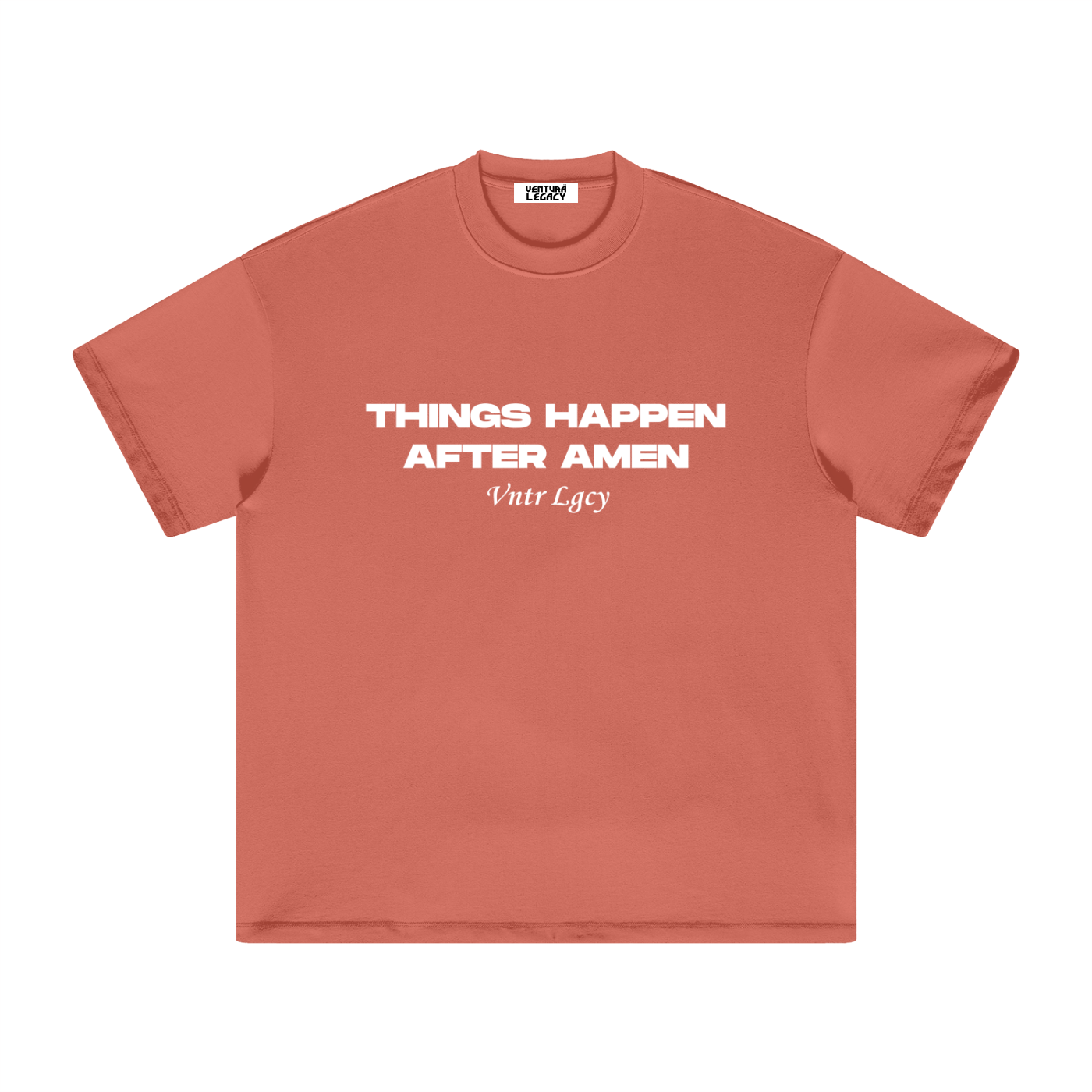 Ventura Legacy | Heavyweight Earth Tone T-Shirt Amen