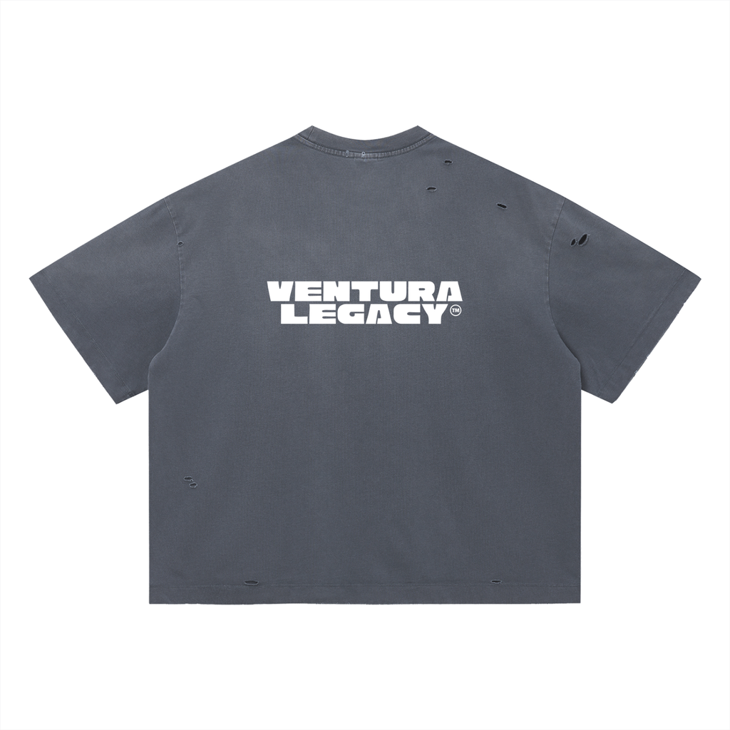 Ventura Legacy | Vintage Washed Distressed Boxy Oversized T-Shirt Northmark