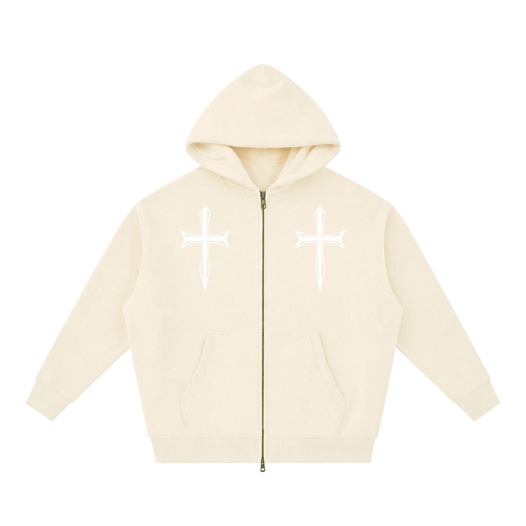 Essential Oversized Fleece Boxy Hoodie