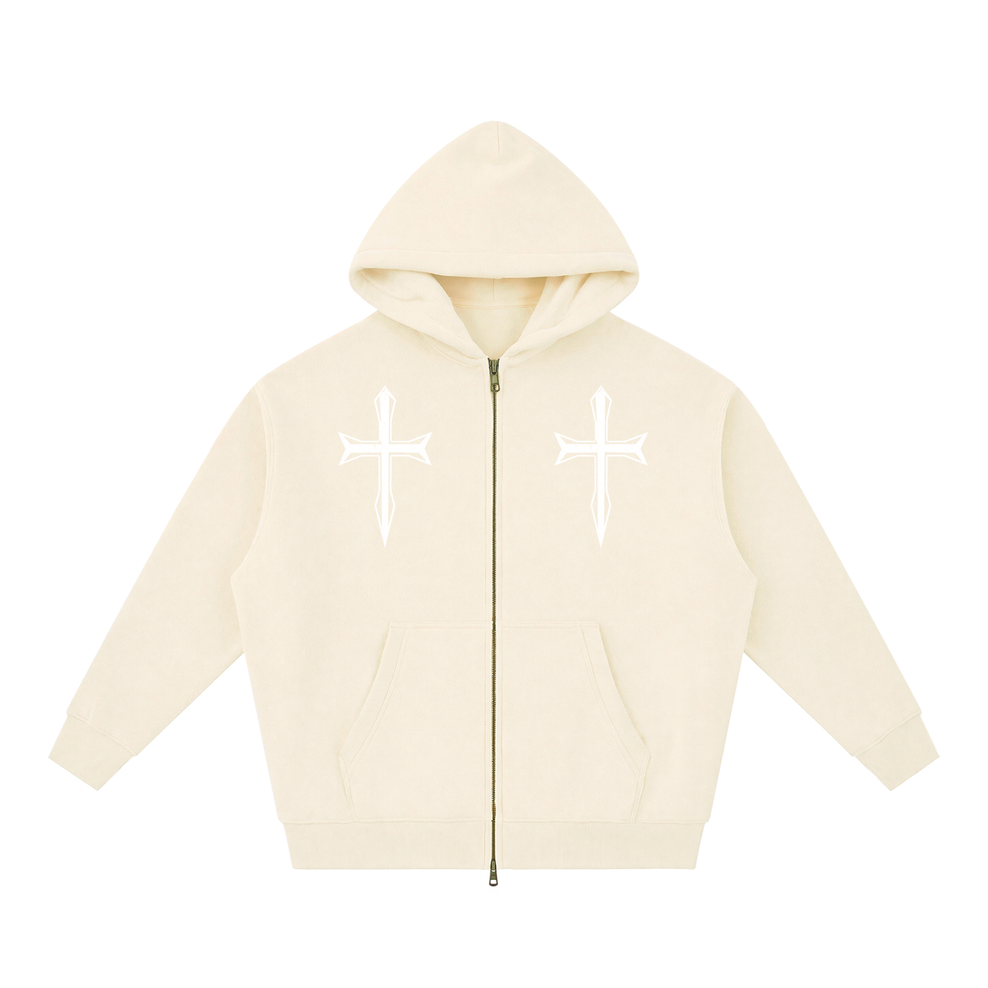 Essential Oversized Fleece Boxy Hoodie