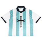 Ventura Legacy | Unisex Boxy Striped Collared Soccer Jersey Northmark