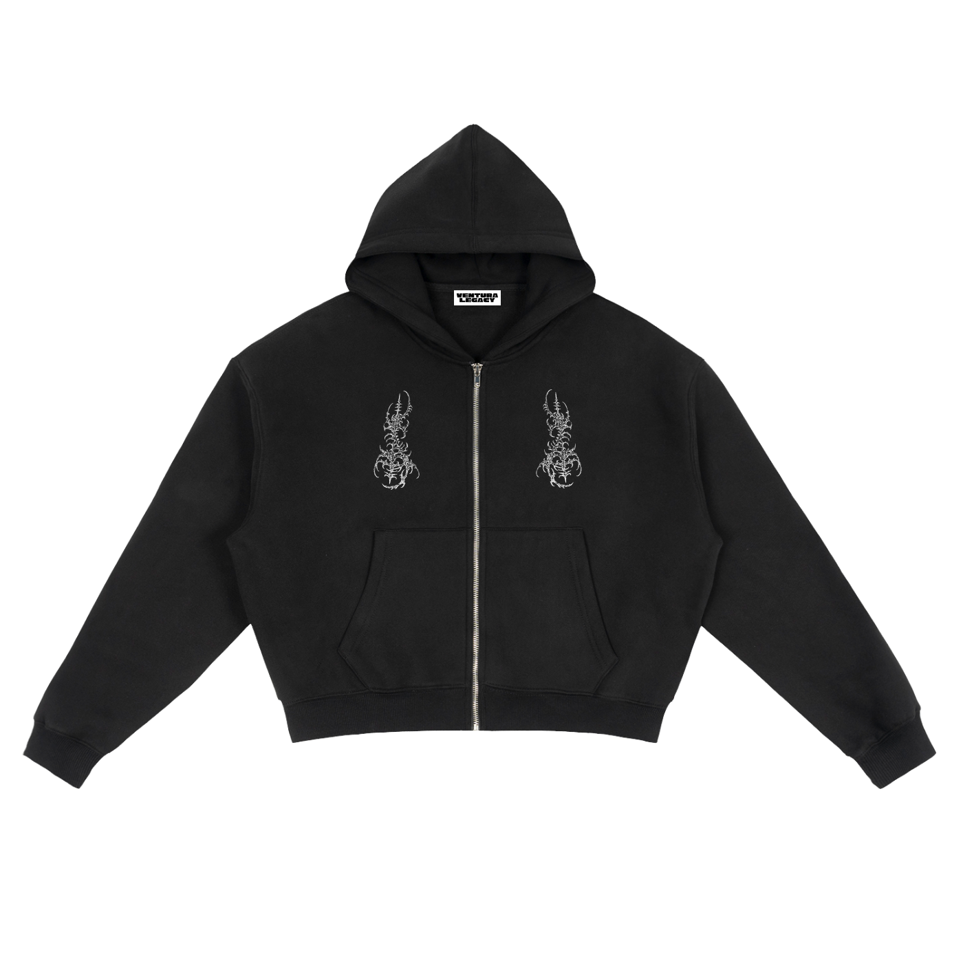 Ventura Legacy | Zip-Up Boxy Hoodie Hokko