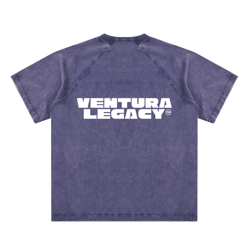 Ventura Legacy | Vintage Washed Raglan Cotton T-Shirt Northmark
