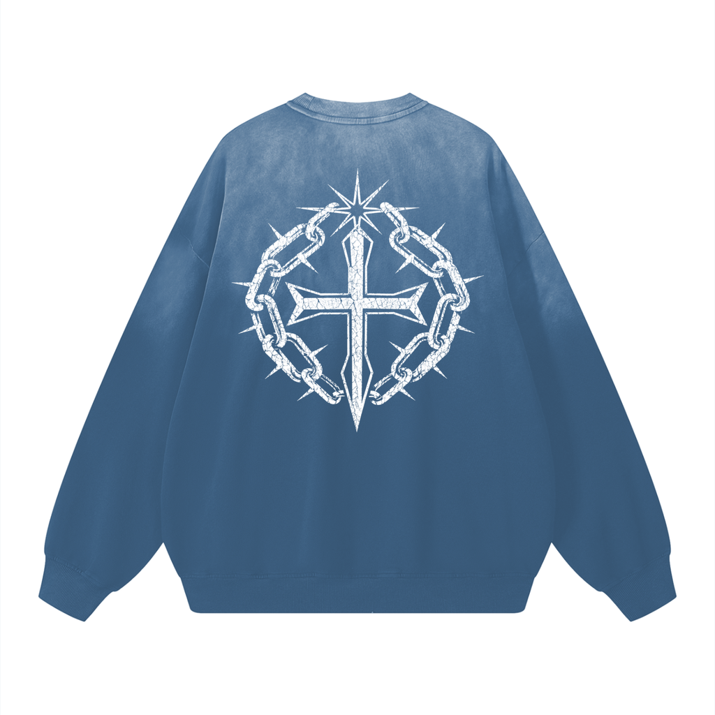 Ventura legacy | Sunfade Drop-Shoulder Cotton Sweatshirt Northmark