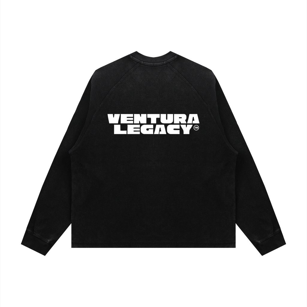 Ventura Legacy | Unisex Vintage Wash Boxy  Waffle Sweatshirt Northmark