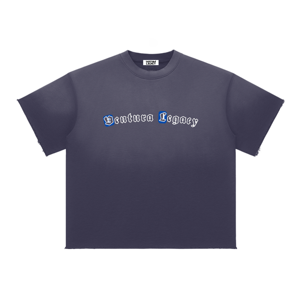 Ventura Legacy | Sun Fade Raw Edge T-Shirt Whip