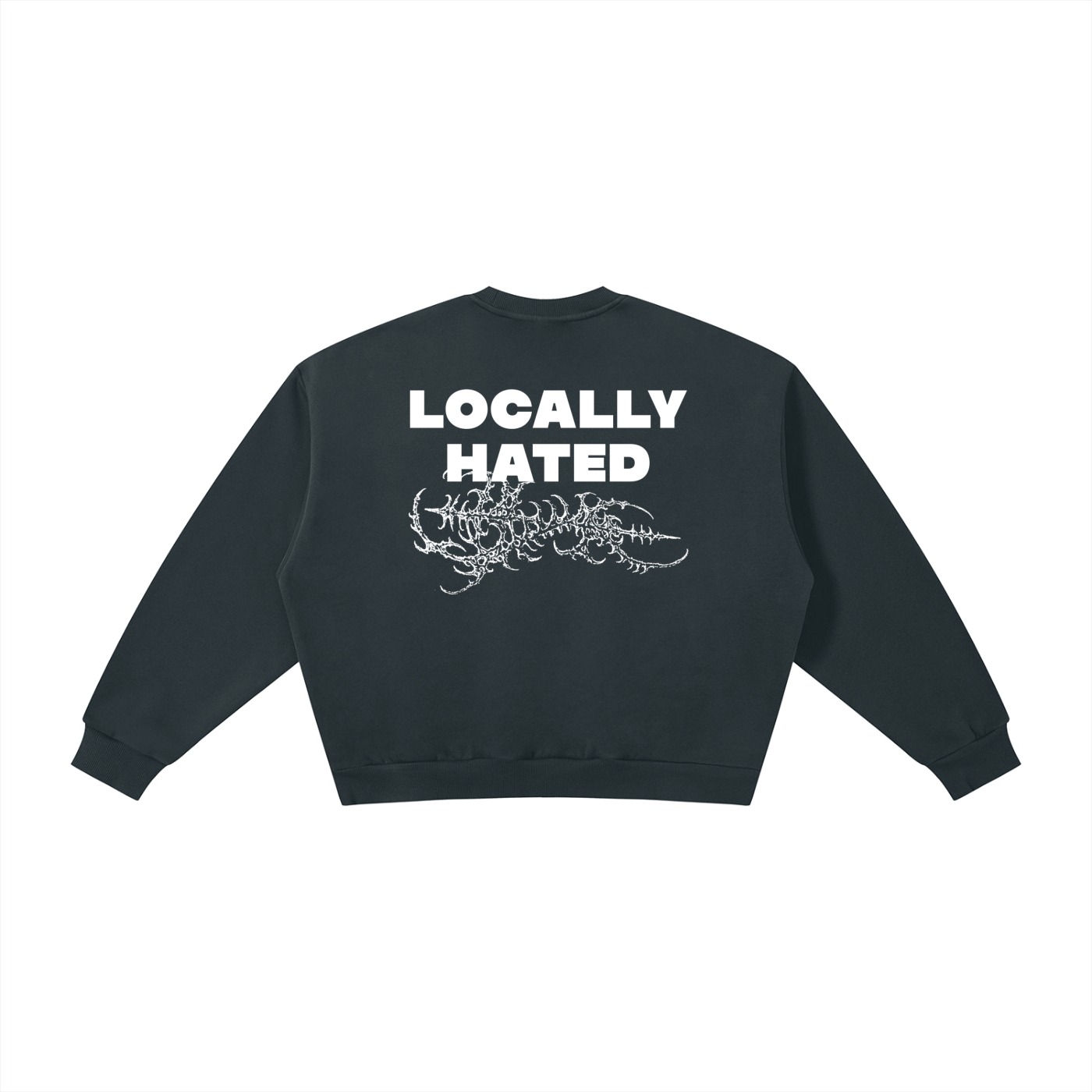 Ventura Legacy | Boxy Fleece Crewneck Sweatshirt Hated
