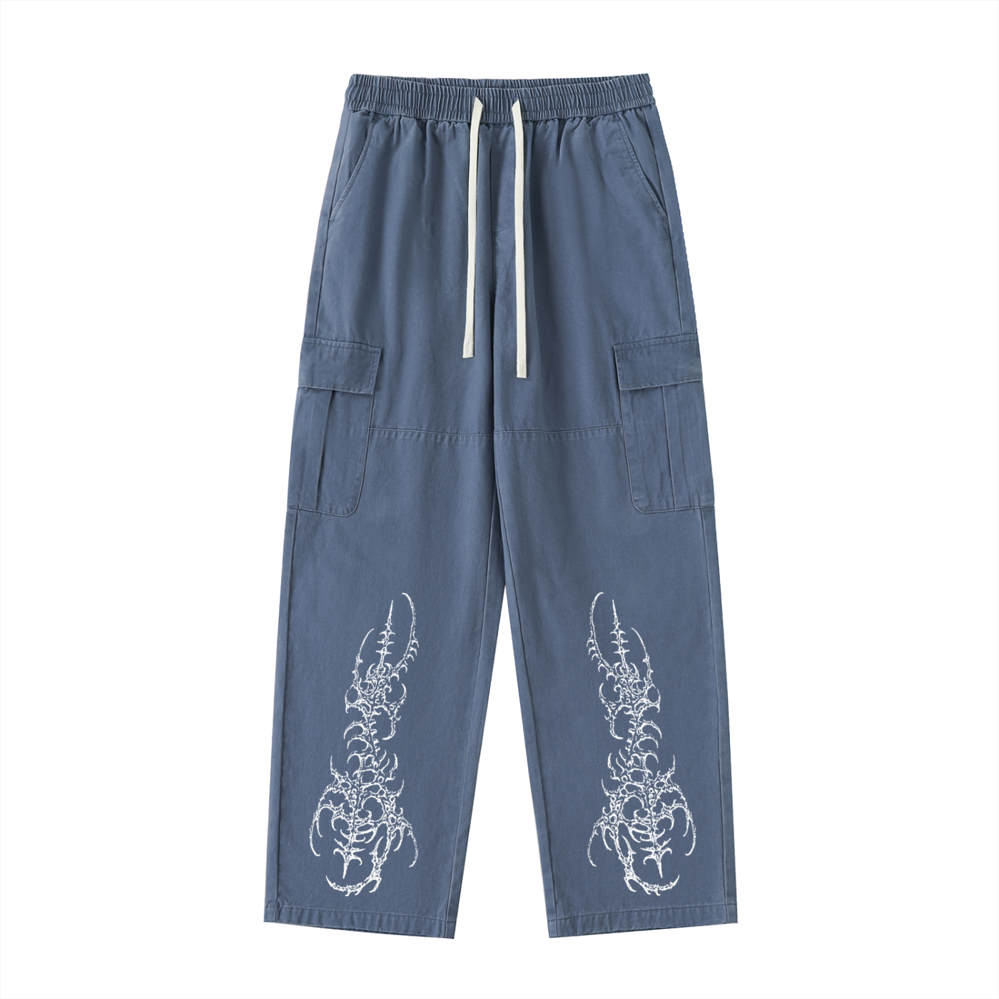 Ventura Legacy | Drawstring Waist Straight-Leg Cargo Pants Zombre