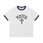 Ventura Legacy | Contrast Edge Ribbed Crewneck T-Shirt Harald